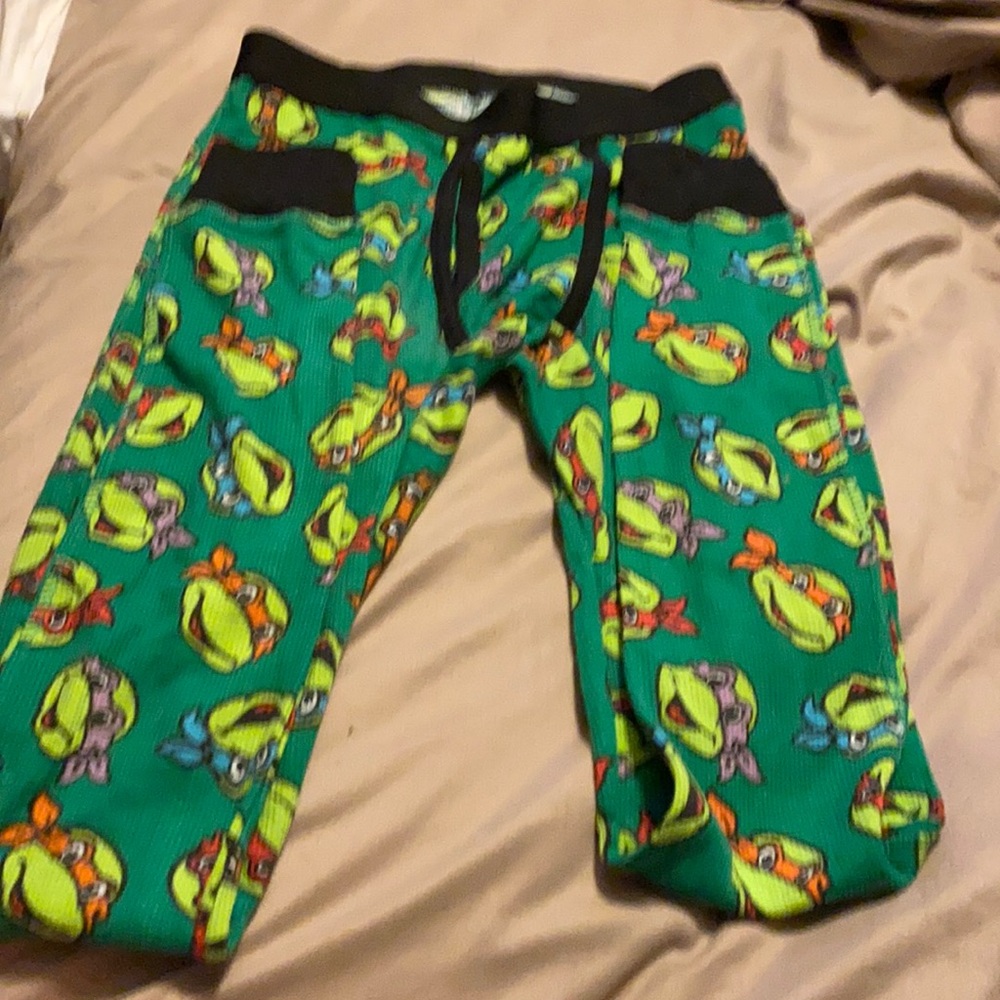 Boys TMNT long underwear bottoms!